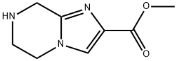 Imidazo[1,2-a]pyrazine-2-carboxylic acid, 5,6,7,8-tetrahydro-, methyl ester (9CI)|咪唑[1,2-A] 5,6,7,8-四氢吡嗪-2-甲酸甲酯