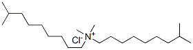 Diisodecyldimethylammonium chloride Struktur