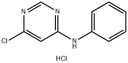 (6-chloro-pyrimidin-4-yl)-phenyl-amine hydrochloride|