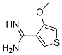 3-Thiophenecarboximidamide,  4-methoxy- 结构式