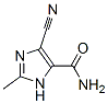 1H-Imidazole-5-carboxamide,  4-cyano-2-methyl- Structure