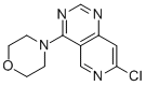 PYRIDO[4,3-D]PYRIMIDINE, 7-CHLORO-4-(4-MORPHOLINYL)- Struktur