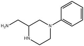 C-(4-PHENYL-PIPERAZIN-2-YL)-METHYLAMINE,91532-95-5,结构式