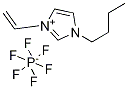 1-乙烯基-3-丁基咪唑六氟磷酸盐, 915358-85-9, 结构式