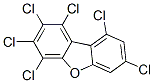 1,2,3,4,7,9-hexachlorodibenzofuran 结构式