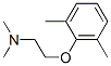 2,6-dimethylphenoxyethyl-N,N-dimethylamine 化学構造式