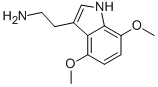 2-(4,7-DIMETHOXY-1H-INDOL-3-YL)-ETHYLAMINE,91557-43-6,结构式