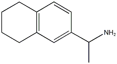 1-(5,6,7,8-TETRAHYDRONAPHTHALEN-2-YL)ETHANAMINE Structure