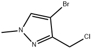 915707-66-3 4-ブロモ-3-(クロロメチル)-1-メチル-1H-ピラゾール