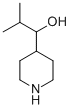 2-メチル-1-ピペリジン-4-イルプロパン-1-オール 化学構造式