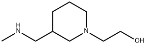 2-{3-[(甲基氨基)甲基]哌啶-1-基}乙醇,915919-93-6,结构式