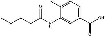 4-メチル-3-(ペンタノイルアミノ)安息香酸 price.