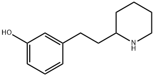 3-(2-(哌啶-2-基)乙基)苯酚,915921-63-0,结构式