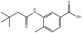 CHEMBRDG-BB 9071354|3-(3,3-二甲基丁酰氨基)-4-甲基苯甲酸