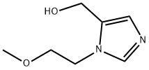 1-(2-Methoxyethyl)-1H-iMidazole-5-Methanol Struktur