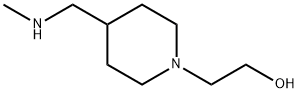 2-{4-[(甲基氨基)甲基]哌啶-1-基}乙醇,915923-96-5,结构式