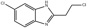 6-氯-2-(2-氯乙基)-1H-苯并咪唑,915924-14-0,结构式