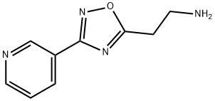 [2-(3-吡啶-3-基-1,2,4-恶二唑-5-基)乙基]胺三氟乙酸酯, 915924-57-1, 结构式