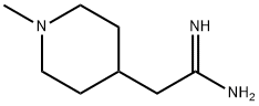 2-(1-methylpiperidin-4-yl)ethanimidamide(SALTDATA: 1.2HCl 0.25H2O 0.05C2H5OH) Structure