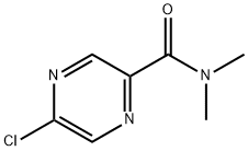 5-Chloro-N,N-dimethylpyrazine-2-carboxamide Structure