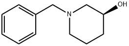 (S)-1-N-ベンジル-3-ヒドロキシ-ピペリジン 化学構造式