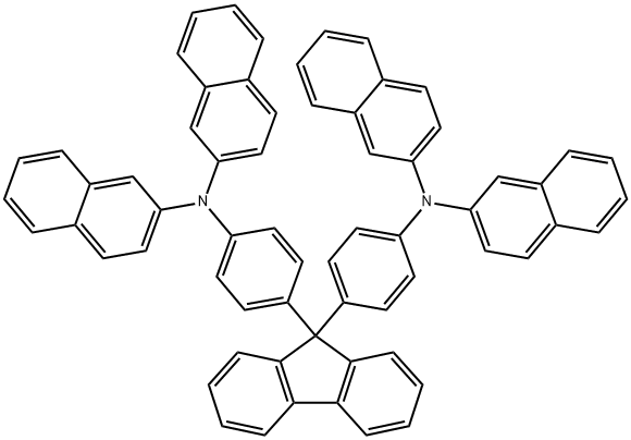 9,9-Bis[4-(N,N-bis-naphthalen-2-yl-amino)phenyl]-9H-fluorene