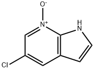 5-氯-1H-吡咯并[2,3-B]吡啶 7-氧化物,916176-51-7,结构式