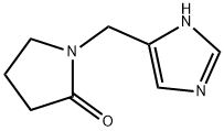 2-Pyrrolidinone,  1-(1H-imidazol-5-ylmethyl)-|