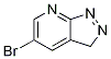 3H-PYRAZOLO[3,4-B]PYRIDINE,5-BROMO-,916257-29-9,结构式