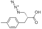 (R)-3-AZIDO-2-(4-METHYLBENZYL)PROPANOIC ACID 化学構造式