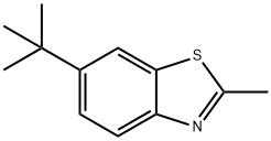 Benzothiazole, 6-tert-butyl-2-methyl- (7CI),91642-74-9,结构式