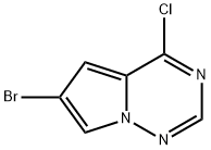 6-BROMO-4-CHLOROPYRROLO[1,2-F][1,2,4]TRIAZINE