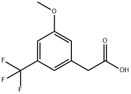 3-(Carboxymethyl)-5-methoxybenzotrifluoride, 3-(Carboxymethyl)-5-(trifluoromethyl)anisole|3-甲氧基-5-三氟甲基苯乙酸
