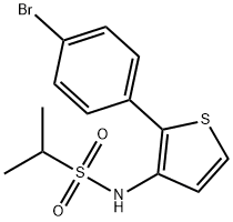 2-프로판술폰아미드,N-[2-(4-브로모페닐)-3-티에닐]-