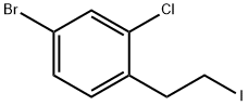 2-(4-Bromo-2-chlorophenyl)ethyl Iodide,916516-91-1,结构式