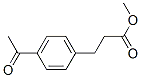 methyl 3-(4-acetylphenyl)propanoate Structure