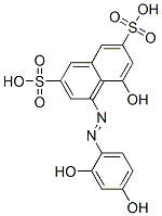 2,7-나프탈렌디술폰산,4-[(2,4-디히드록시페닐)아조]-5-히드록시-,디아조화된2-아미노-4,6-디니트로페놀,나트륨염과결합