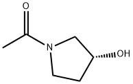 (R)-1-乙酰-3-吡咯烷醇, 916733-17-0, 结构式