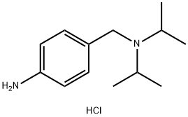 4-AMINO-N,N-BIS(1-METHYLETHYL)-BENZENEMETHANAMINE DIHYDROCHLORIDE Structure