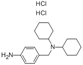 4-AMINO-N,N-DICYCLOHEXYL-BENZENEMETHANAMINE DIHYDROCHLORIDE|