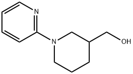 1-(2-吡啶基)-3-哌啶甲醇,916791-11-2,结构式