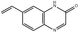 2(1H)-Quinoxalinone,  7-ethenyl- 化学構造式