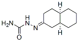 [4aR,8aS,(-)]-Octahydro-2(1H)-naphthalenonesemicarbazone 结构式