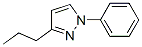 Pyrazole, 1-phenyl-3-propyl- Structure