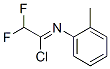 N-(O-TOLYL)-2,2-DIFLUOROACETIMIDOYL CHLORIDE Structure