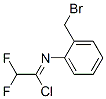 N-[2-(BROMOMETHYL)PHENYL]-2,2-DIFLUOROACETIMIDOYL CHLORIDE Structure