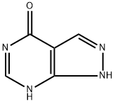 1,5-二氢-4H-吡唑并[3,4-D]嘧啶-4-酮, 916980-04-6, 结构式