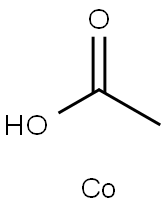乙酸钴(III) 结构式