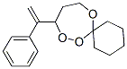 7,8,12-Trioxaspiro[5.6]dodecane,  9-(1-phenylethenyl)- Structure