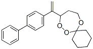 7,8,12-Trioxaspiro[5.6]dodecane,  9-(1-[1,1-biphenyl]-4-ylethenyl)-,917100-88-0,结构式